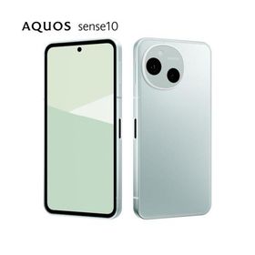 シャープ(SHARP) AQUOS sense10 6.1型 6GB/128GB ペールミント SIMフリースマートフォン SH-M33A-L