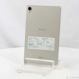 【中古】Lenovo(レノボジャパン) dtab compact 64GB ゴールド d-42A docomo 【348-ud】