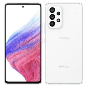 【ネットワーク利用制限−】Galaxy A53 5G SC-53C オーサムホワイト【docomo版 SIMフリー】 SAMSUNG 当社3ヶ月間保証 中古 イオシス