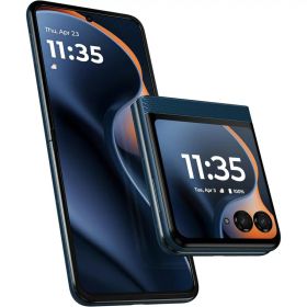 そろそろ「フツー」に飽きてきた？ Motorola モトローラ 6.9型SIMフリースマートフォン motorola razr 60 12/512 PB8E0000JP ジブラルタルシーネイビー 正規代理店 単品購入のみ可（同一商品であれば複数購入可） クレジットカード 代金引換決済のみ