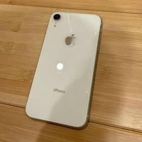 iPhoneXR 64GB 本体 White 箱付き(アダプタ・コード無し)