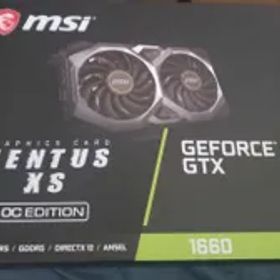 MSI ゲーミング Gece GTX 1660 スーパー VENT XS OC VR 対応 OC グラフィックス カード