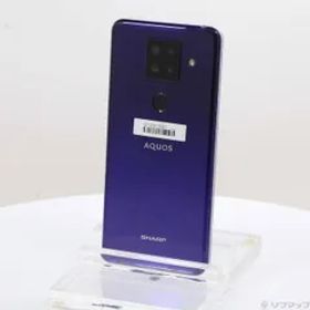 〔中古品〕 AQUOS sense4 plus 128GB パープル SH-M16 SIMフリー【348】