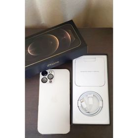アイフォーン(iPhone)の【傷なし極美品】iPhone 12 Pro Max 256GB ゴールド(スマートフォン本体)
