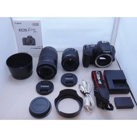 キヤノン Canon デジタル一眼レフカメラ ダブルズームレンズキット APS-C EOS Kiss X9