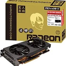 【中古】玄人志向 AMD Radeon RX5700XT 搭載 グラフィックボード GDDR6 オリジナルファンモデル RD-RX5700XT-E8GB/DF