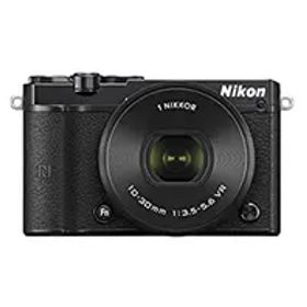 【中古-非常に良い】 Nikon ニコン ミラーレス一眼 Nikon ニコン 1 J5 標準パワーズームレンズキット ブラック J5HPLKBK