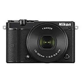 【中古】【非常に良い】Nikon ミラーレス一眼 Nikon1 J5 標準パワーズームレンズキット ブラック J5HPLKBK qqffhab