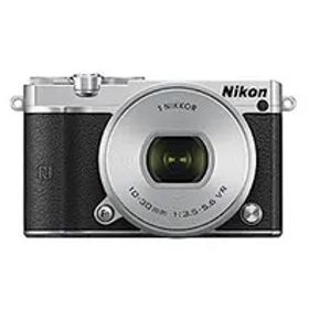 【中古】（非常に良い）Nikon ミラーレス一眼 Nikon1 J5 標準パワーズームレンズキット シルバー J5HPLKSL