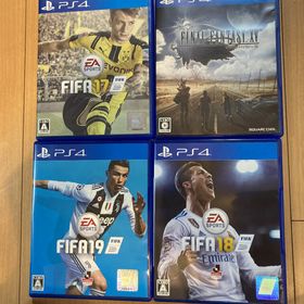 プレイステーション4(PlayStation4)の☆値下げ☆FIFA 19、FIFA18、FIFA17、ファイナルファンタジーXV(家庭用ゲームソフト)