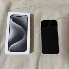 アップル(Apple)のアップル iPhone15 Pro 256GB ホワイトチタニウム(スマートフォン本体)