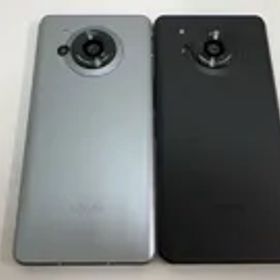 ほぼ新品 AQUOS R7 A202SH SH-52C シルバー/ブラック