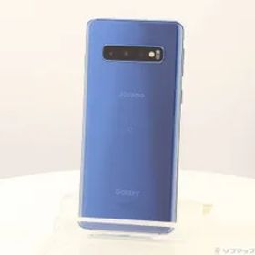 〔中古品〕 GALAXY S10 128GB プリズムブルー SC-03L docomoロック解除SIMフリー【295】