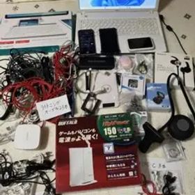 iPhone7 256GB 100％スマホ関係ジャンク詰合わせ+ノートPCおまけ