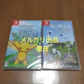 新品未開封 ウォブリーライフ ヒューマン フォール フラット switch