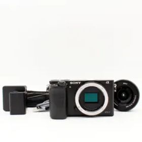 わずかシャッター数2584枚【極上品】SONY α6000 パワーズームレンズキット ブラック ILCE-6000L#7902