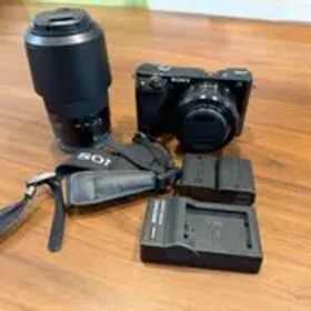 SONY α6000 ミラーレスカメラ ダブルズームキット SDカード付き