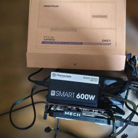 外付けGPUセット RX6600XT 8G 動作未確認