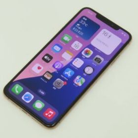 111s SIMフリー iPhone XS Max 64GB ゴールド MT6T2J/A バッテリー最大容量91％ ※中古/利用-