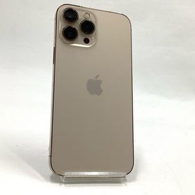 アップル(Apple)の【全額返金保証】【最速発送】Apple iPhone iPhone 13 Pro Max 256GB ゴールド SIMフリー 動作確認済(スマートフォン本体)