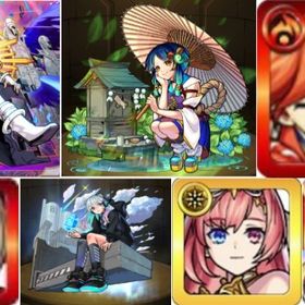 【画像の所持】+オーブ=2881+限定キャラ32体ランダム+星6星5キャラ125体ランダム | モンストのアカウントデータ、RMTの販売・買取一覧