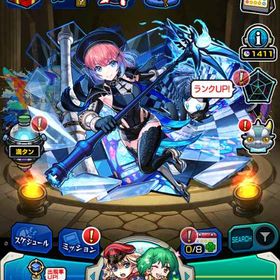 ランク896 オーブ計4709＋獲得可1411 ニケ ルシファー ネオ×3 久遠 ラファエル×2 | モンストのアカウントデータ、RMTの販売・買取一覧