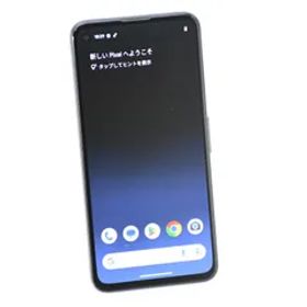 【液晶美品】SIMフリー Google Pixel4a 128GB ジャストブラック