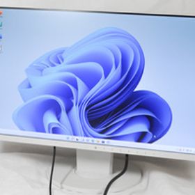 外観超美 ホワイト EIZO フレームレス FlexScan EV2450 23.8型 IPS フルHD 目に優しい 可動域広い 縦画面 USB3.0
