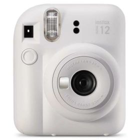 FUJIFILM インスタントカメラ instax mini 12 チェキ [クレイホワイト]