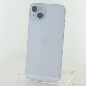 〔中古品〕 iPhone15 Plus 128GB ブルー MU0D3J／A SIMフリー【377】