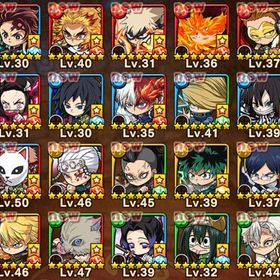 石2390以上！ヒロアカ強キャラ、鬼滅強キャラ多数所持！煉獄、デク共存してます。| ポコダン(ポコロンダンジョンズ)のアカウントデータ、RMTの販売・買取一覧