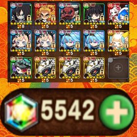 9210.石5542 煉獄千寿郎+伊黒小芭内+セツナ＆エーテル+運UP60↑ | ポコダン(ポコロンダンジョンズ)のアカウントデータ、RMTの販売・買取一覧