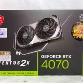 [中古PCパーツ] GeForce RTX 4070 VENTUS 2X 12G OC [PCIExp 12GB]