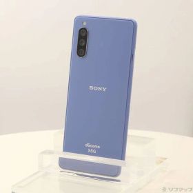 〔中古品〕 Xperia 10 III 128GB ブルー SO-52B docomoロック解除SIMフリー【305】