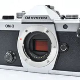 ★極上★ オーエムシステム OM SYSTEM OM-3 ボディ シルバー 《バッテリー付き！》★完動品★ #781P591A509033