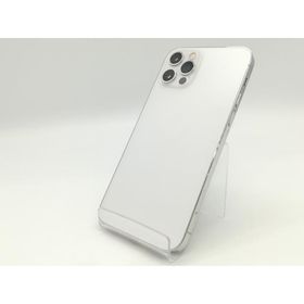 【中古】Apple SoftBank 【SIMロック解除済み】 iPhone 12 Pro 128GB シルバー MGM63J/A【川崎駅前】保証期間１ヶ月【ランクC】