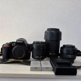 Nikon D5600 ダブルズームキッド＋35㎜単焦点レンズ