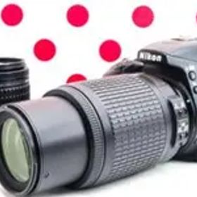 Nikon D5600❤高画質・高性能・軽量❤Wi-Fi搭載❤ダブルレンズセット