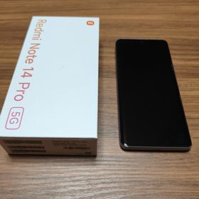 シャオミ(Xiaomi)のRedmi Note 14 Pro 5G 【SIMフリーモデル】☆中古美品☆(スマートフォン本体)