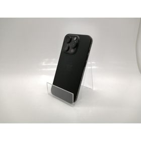 【中古】Apple 国内版 【SIMフリー】 iPhone 15 Pro 1TB ブラックチタニウム MTUQ3J/A【秋葉5号】保証期間１ヶ月【ランクA】