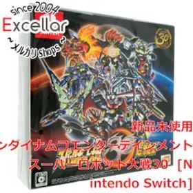 [bn:4] 【新品訳あり(箱きず・やぶれ)】 スーパーロボット大戦30 超限定版 Nintendo Switch