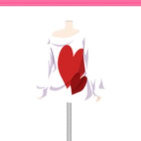 ホワイトハートロンT | ガルショのアイテム、RMTの販売・買取一覧