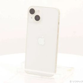 〔中古品〕 iPhone14 128GB スターライト MPUQ3J／A SIMフリー【371】