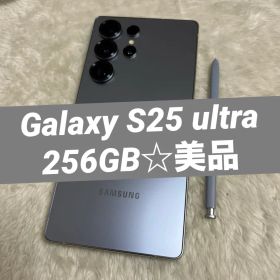 Galaxy S25 ultra 256GB シルバーブルー 美品 a02