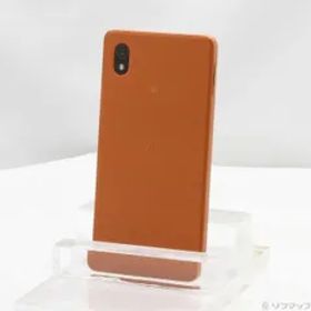 〔中古品〕 Xperia Ace III 64GB ブリックオレンジ Y!mobile SIMフリー【258】