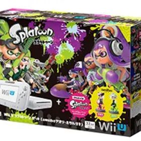【中古】Wii U スプラトゥーン セット (amiibo アオリ・ホタル付き) 2zzhgl6