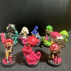amiiboアミーボ スプラトゥーン8体セット 初期化済