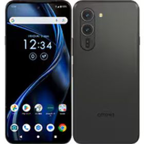 エフシーエヌティー FCNT arrows Alpha/6.4インチ/Dimensity 8350 Extreme/RAM 12GB/ROM 512GB/Android 15/SIMフリースマートフォン/ブラック PB8M0000JP