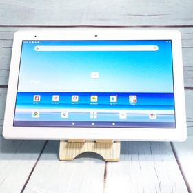 docomo dtab d-41A SHARP Androidタブレット ホワイト 本体 白ロム SIMロック解除済み SIMフリー 美品 A507289