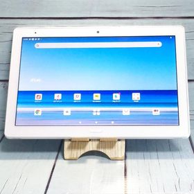 docomo dtab d-41A SHARP Androidタブレット ホワイト 本体 白ロム SIMロック解除済み SIMフリー 美品 A317598